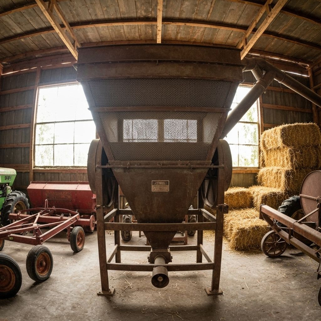 Grain cleaning machine
